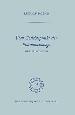 Vom Gesichtspunkt der Phänomenologie