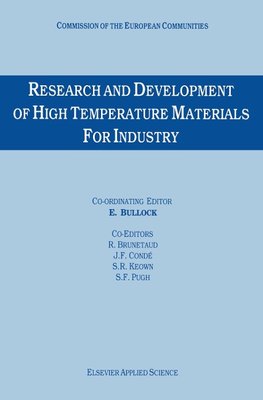 Research and Development of High Temperature Materials for Industry