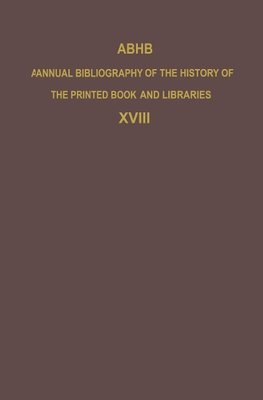 ABHB Annual Bibliography of the History of the Printed Book and Libraries