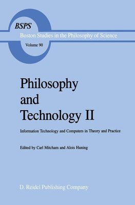 Philosophy and Technology II