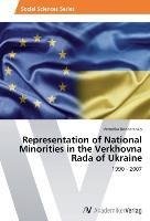 Representation of National Minorities in the Verkhovna Rada of Ukraine