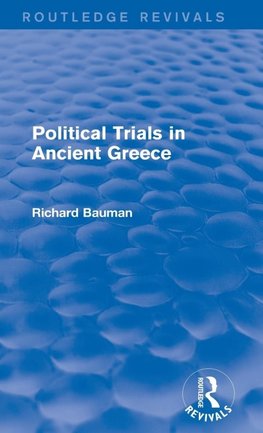 Political Trials in Ancient Greece (Routledge Revivals)