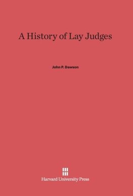 A History of Lay Judges