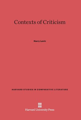 Contexts of Criticism