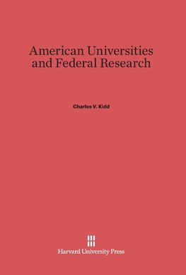 American Universities and Federal Research