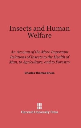 Insects and Human Welfare