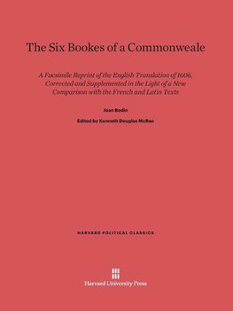 The Six Bookes of a Commonweale