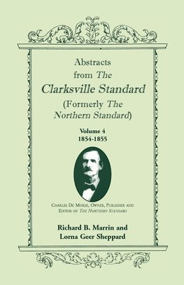 Abstracts from the Clarksville Standard (Formerly the Northern Standard)