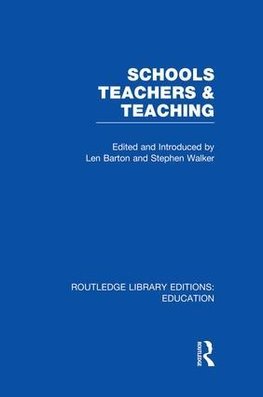 Schools, Teachers and Teaching (RLE Edu N)