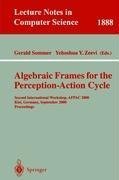 Algebraic Frames for the Perception-Action Cycle