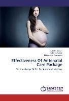 Effectiveness Of Antenatal Care Package