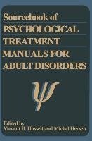 Sourcebook of Psychological Treatment Manuals for Adult Disorders