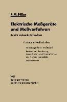 Elektrische Meßgeräte und Meßverfahren