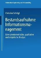 Bestandsaufnahme Informationsmanagement