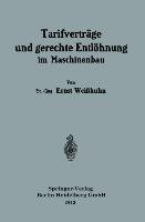 Tarifverträge und gerechte Entlöhnung im Maschinenbau