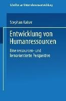 Entwicklung von Humanressourcen