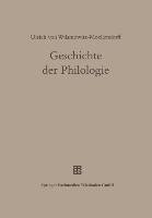 Geschichte der Philologie