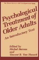 Psychological Treatment of Older Adults