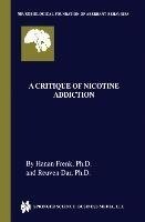 A Critique of Nicotine Addiction