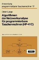 Algorithmen der Netzwerkanalyse für programmierbare Taschenrechner (HP-41C)