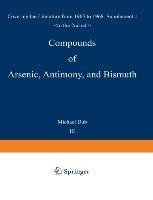 Compounds of Arsenic, Antimony, and Bismuth