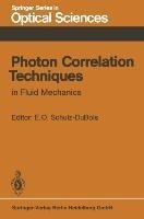 Photon Correlation Techniques in Fluid Mechanics