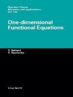 One-dimensional Functional Equations