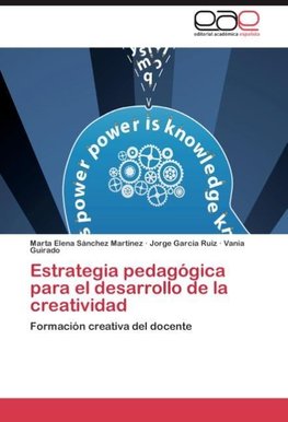 Estrategia pedagógica para el desarrollo de la creatividad