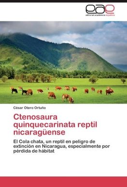 Ctenosaura quinquecarinata reptil nicaragüense