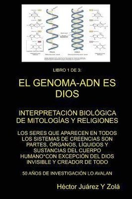 "EL GENOMA-ADN ES DIOS" Libro 1 de 3