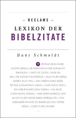 Reclams Lexikon der Bibelzitate