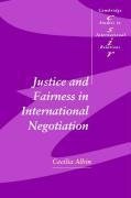 Justice in Fairness International Negotiation