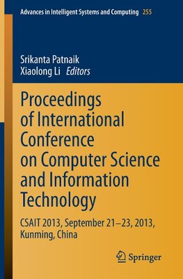 Proceedings of International Conference on Computer Science and Information Technology