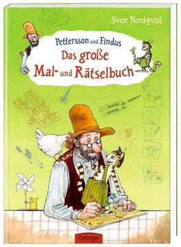 Pettersson und Findus. Das große Mal- und Rätselbuch