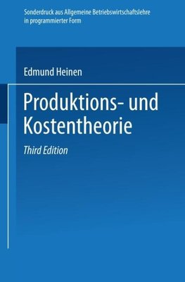 Produktions- und Kostentheorie