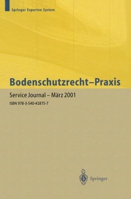 Bodenschutzrecht - Praxis