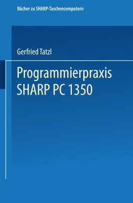 Programmierpraxis SHARP PC-1350