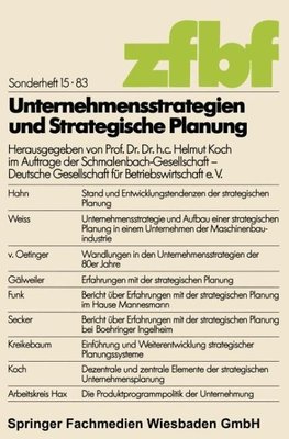 Unternehmensstrategien und strategische Planung