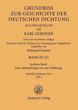 Sechstes Buch: Vom siebenjährigen bis zum Weltkriege