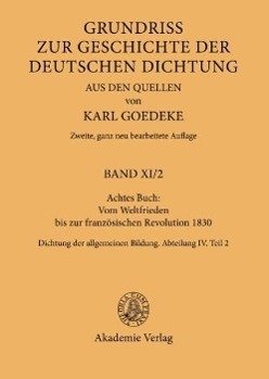 Achtes Buch: Vom Weltfrieden bis zur französischen Revolution 1830