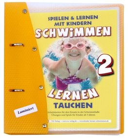 Schwimmen lernen 02. Tauchen. Laminiert