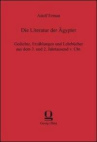 Die Literatur der Ägypter