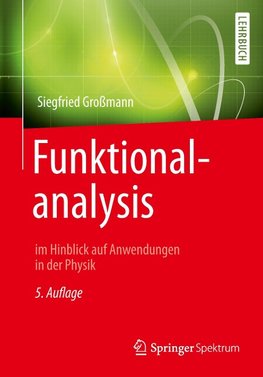 Großmann, S: Funktionalanalysis