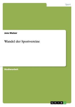 Wandel der Sportvereine