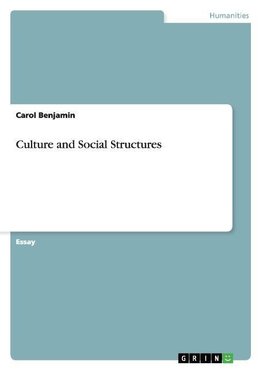 Culture and Social Structures