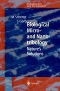 Biological Micro- and Nanotribology