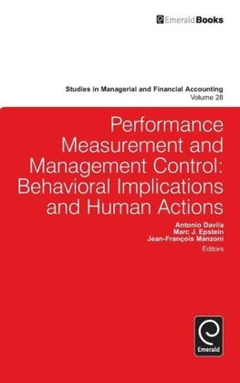 Performance Measurement and Management Control