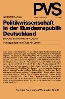 Politikwissenschaft in der Bundesrepublik Deutschland