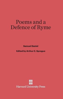 Poems and a Defence of Ryme