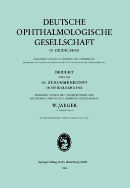 Bericht über die 66. Zusammenkunft in Heidelberg 1964